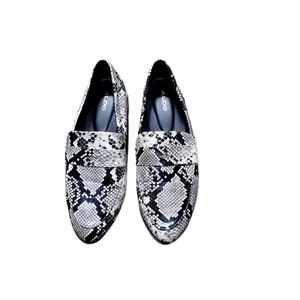 Snakeskin Loafers